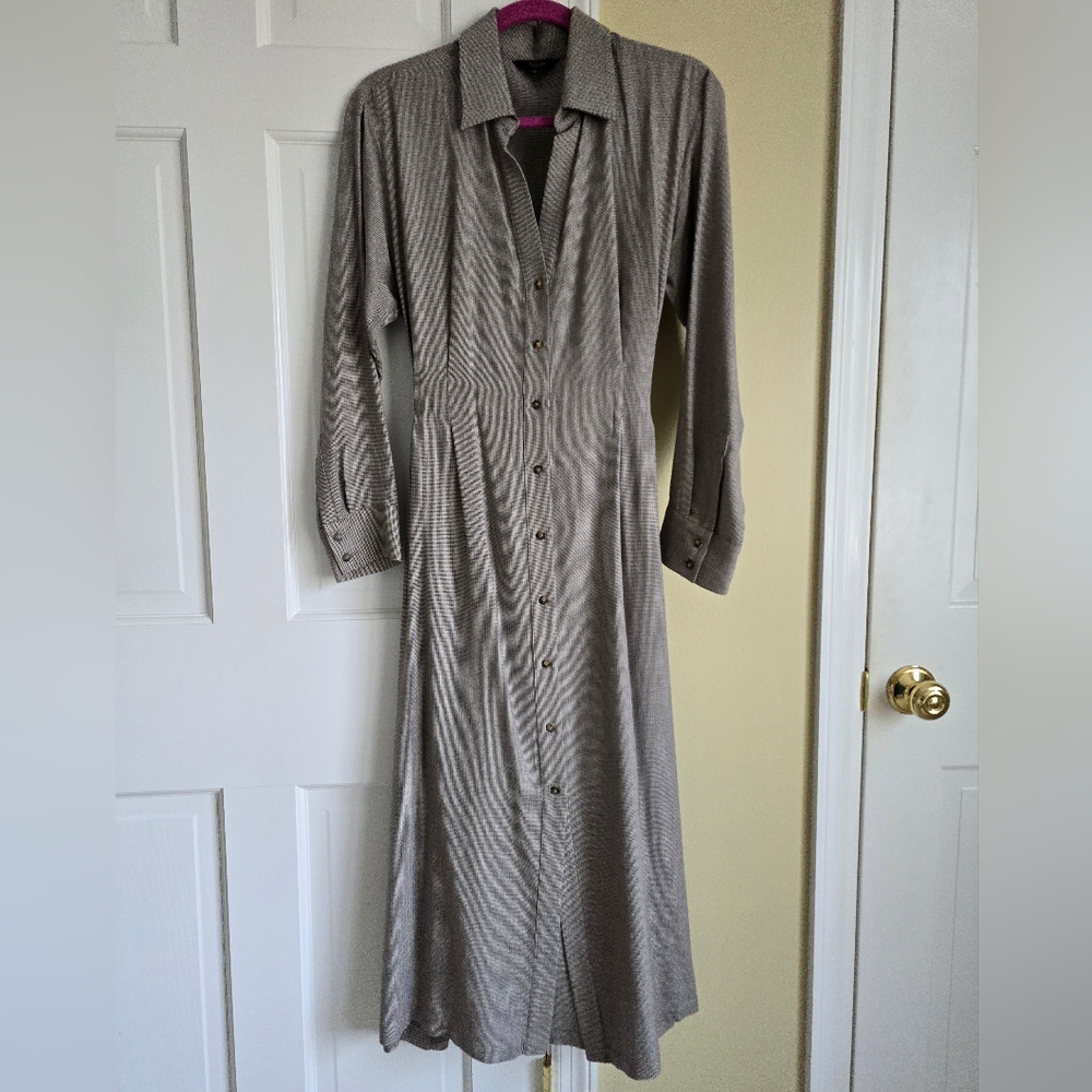 😍 Massimo Dutti Houndstooth Dress, Large